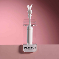 White playboy lucky charm vibrator example photo.