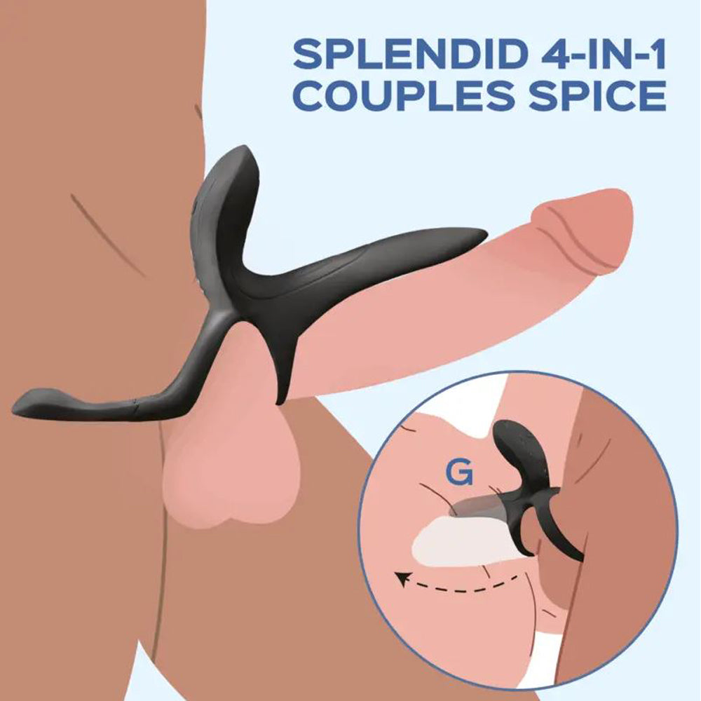 Black anal vibrator example photo