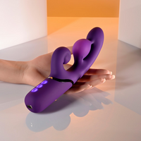 Pleasure puff purple vibrator size example photo.