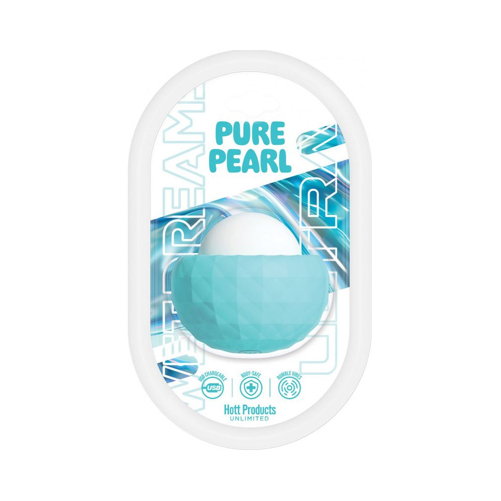Blue wet dreams ultra pure pearl massager in packaging