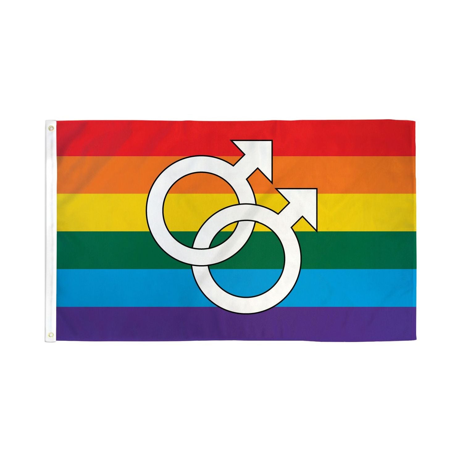 Double Mars Flag 3' x 5' Polyester