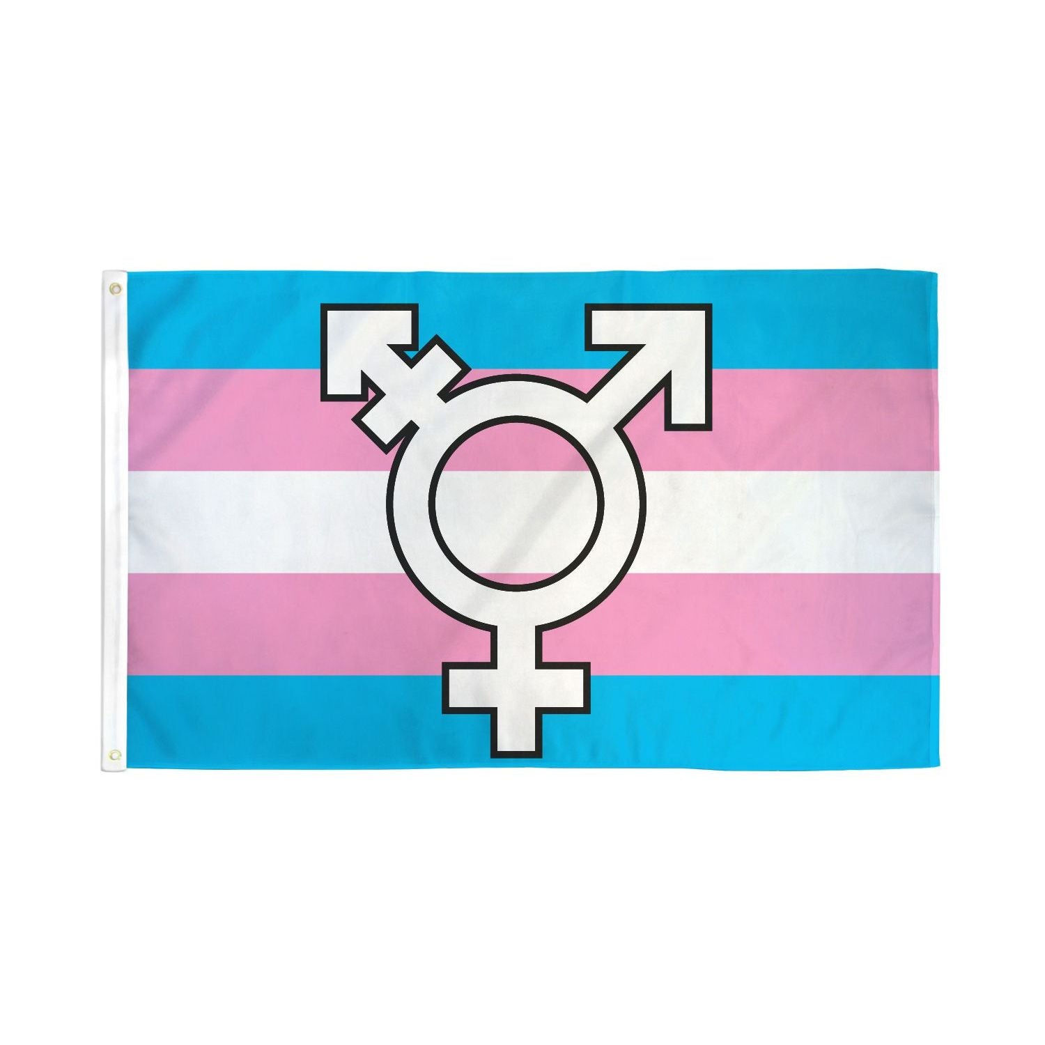 Transgender Symbol Flag 3' X 5' Polyester
