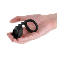 Bolster black cock ring example photo.