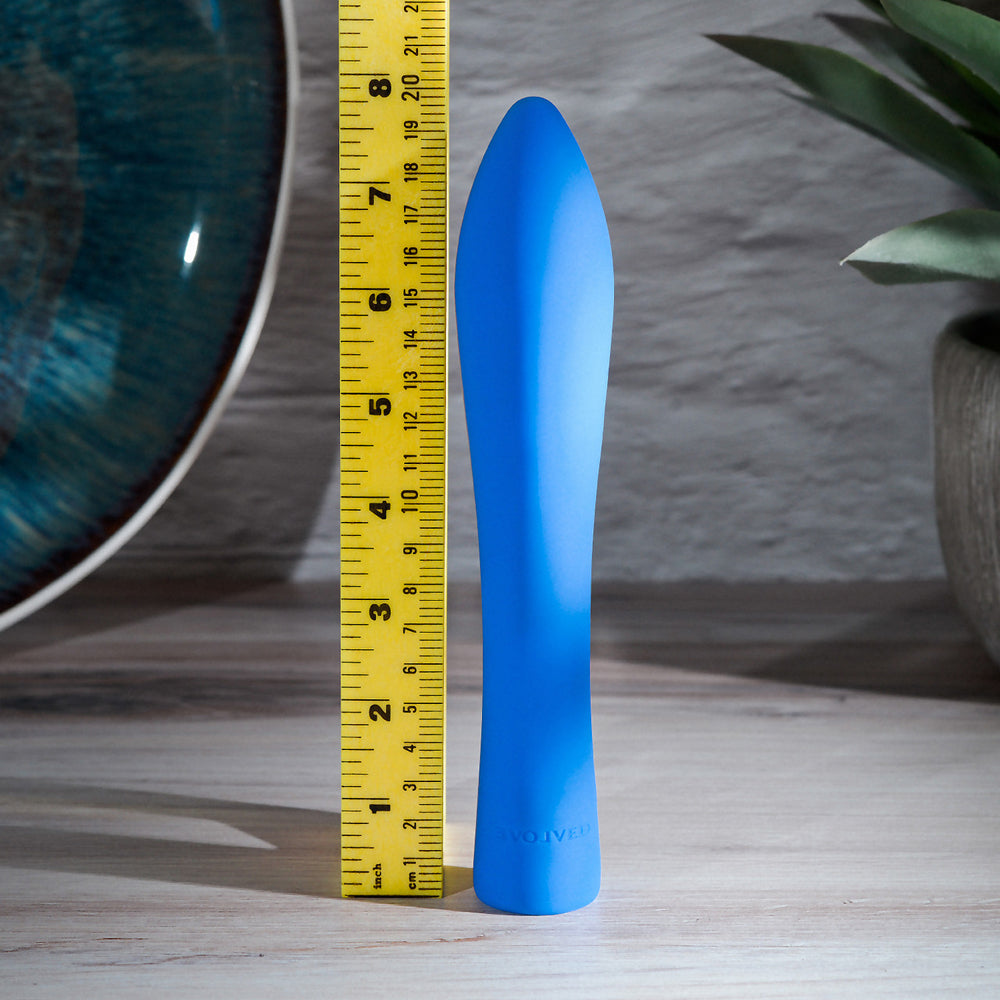 Rumble vibrator blue measurement example photo.