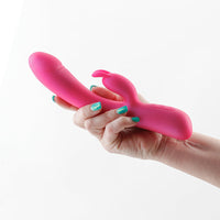 Divine rabbit vibrator pink example photo.