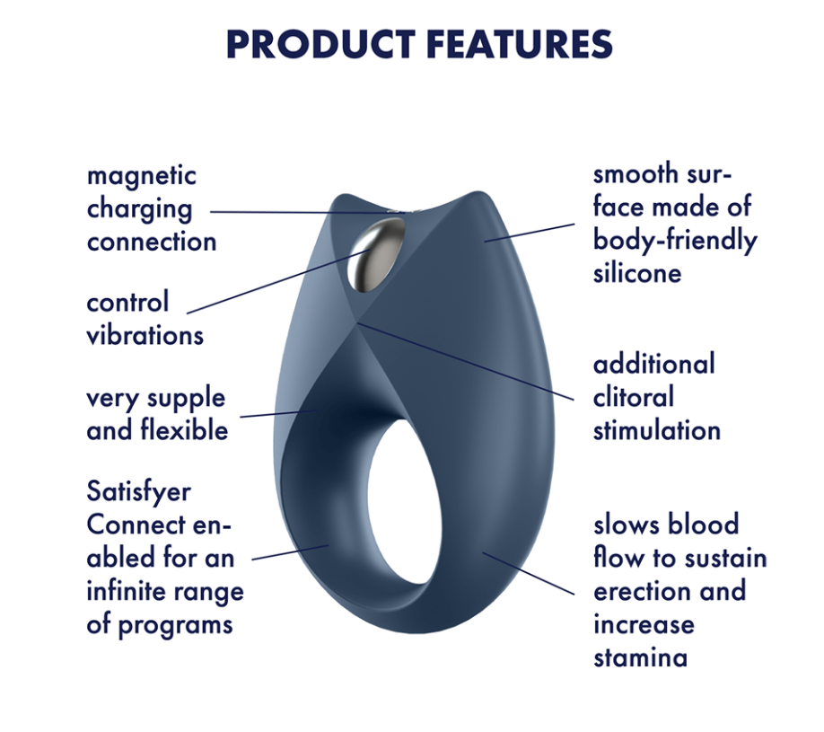 Royal One Cock Ring Connect App by Satisfyer