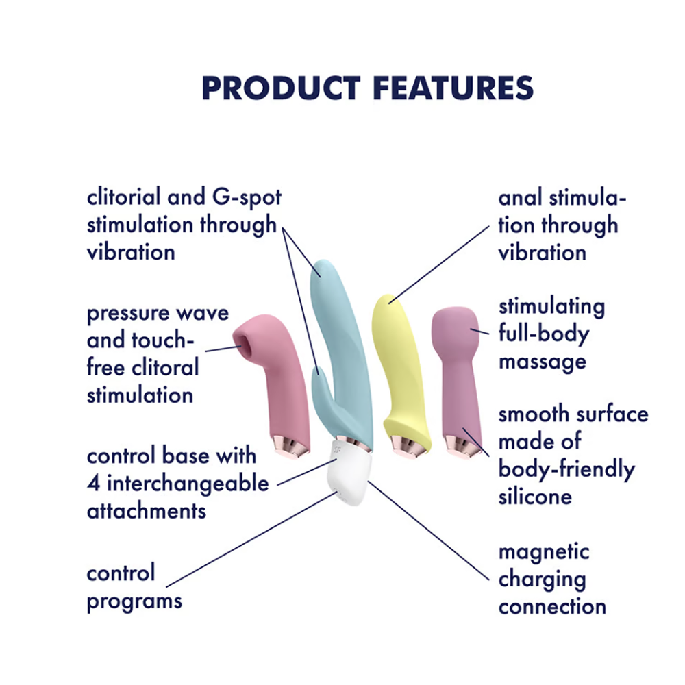 Marvelous Four Vibrators by Satisfyer