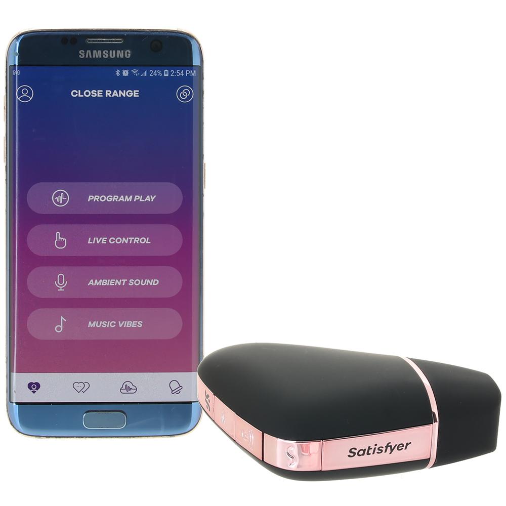 Love Triangle Clitoral Vibrator with Connect App by Satisfyer