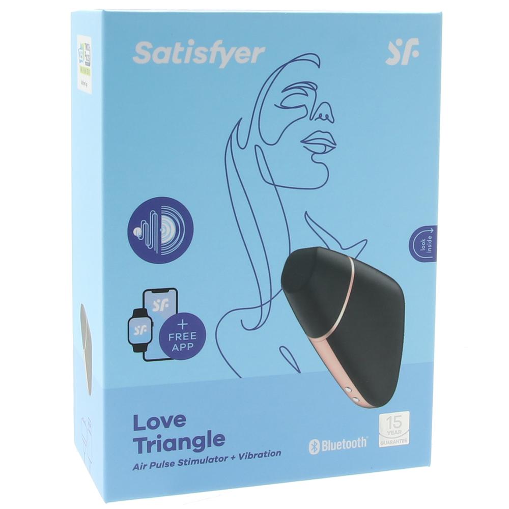 Love Triangle Clitoral Vibrator with Connect App by Satisfyer