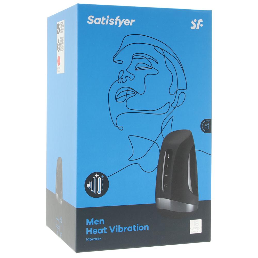 Men Heat Vibration Masturbator by Satisfyer