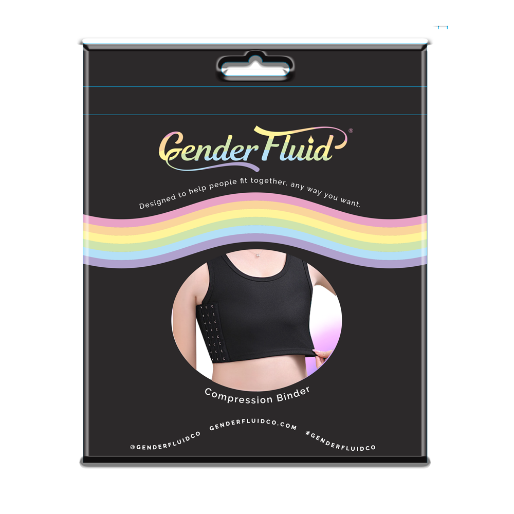 Gender Fluid Chest Binder by Shibari
