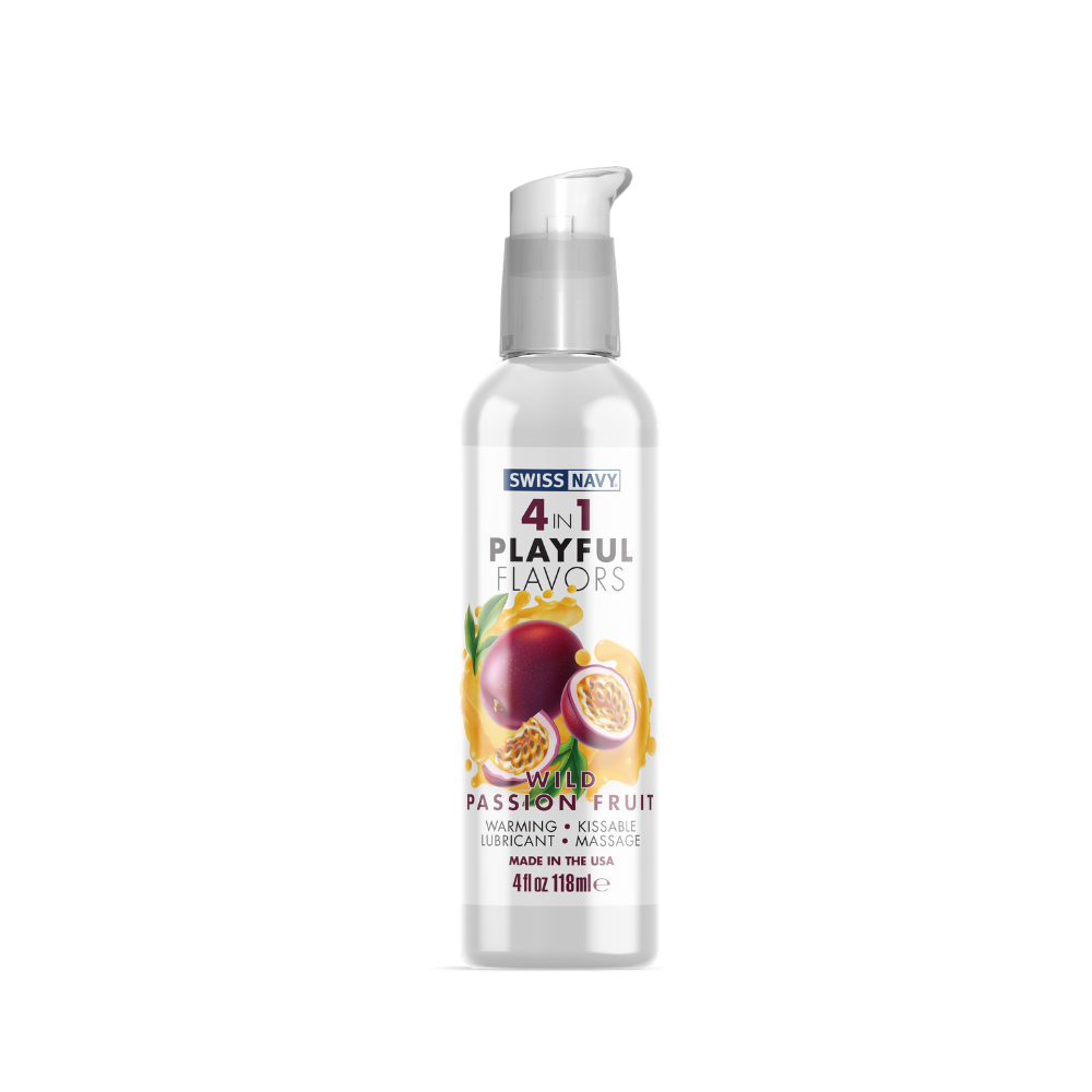 Swiss Navy 4in1 Playful Flavors Lubricant Passion Fruit