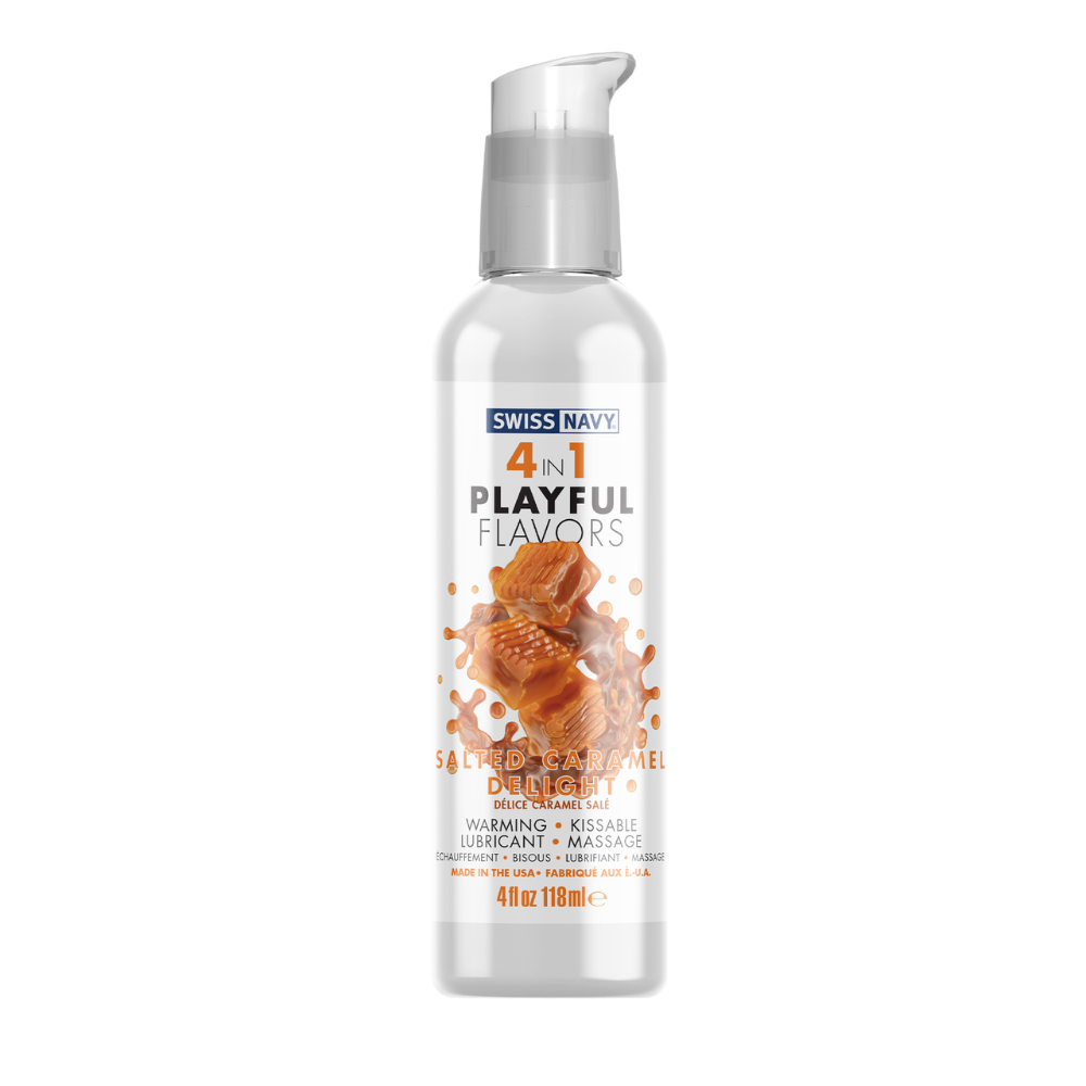Swiss Navy 4in1 Playful Flavors Lubricant Salted Caramel