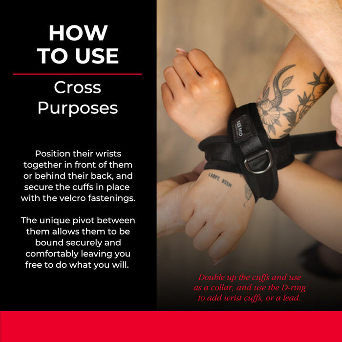 Cross purpose cuff example photo.