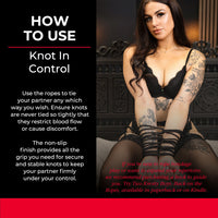 Bondage rope instructional photo.