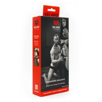 Sei mio strappers delight beginners strap on harness inside packaging.