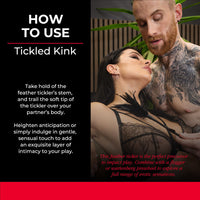 Tickled kink mini feather instructional photo