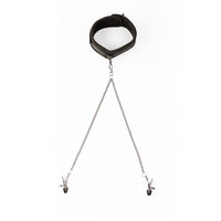 Collar and nipple clamp example photo.