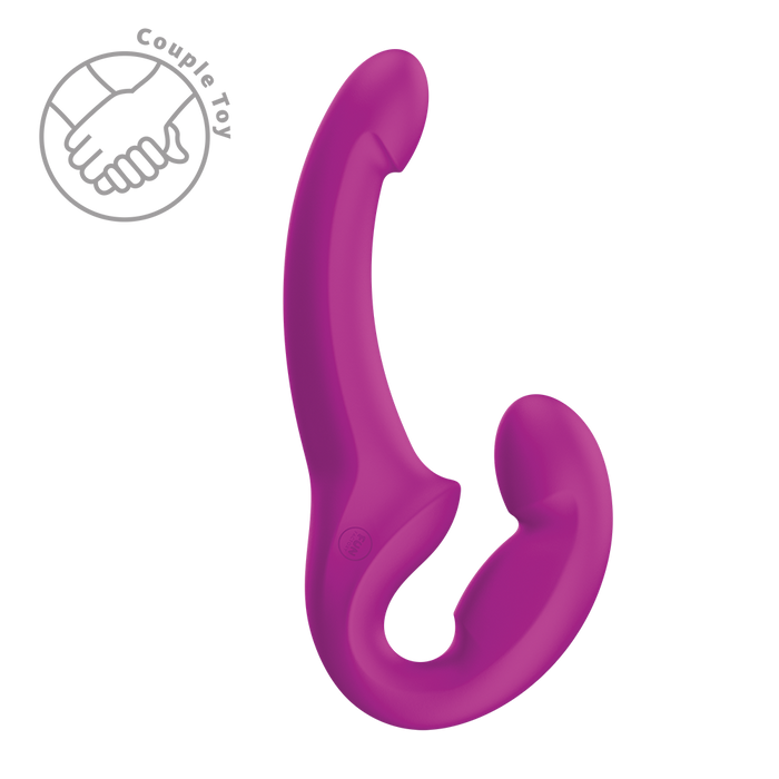 Pink share lite strapless strap-on dildo example photo.