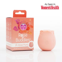 Rose Buddies product with packaging on a white background, featuring Skins logo.