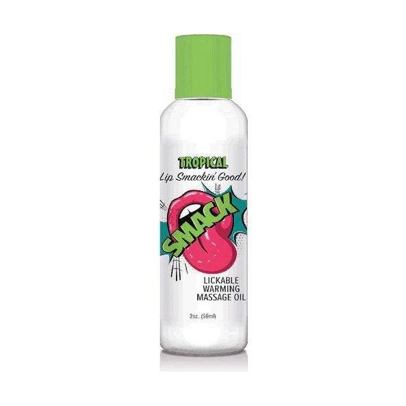 Smack Warming Lickable Massage Oil Tropical by Little Geenie Source Adult Toys