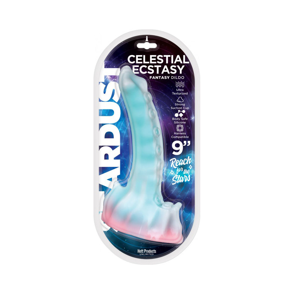 Stardust celestial suction cup dildo in packaging