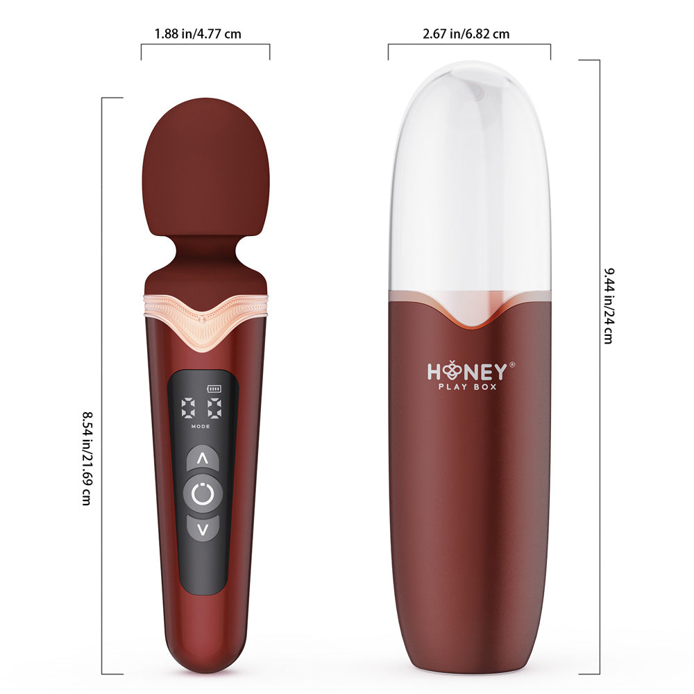 Stormi heating wand measurement photo