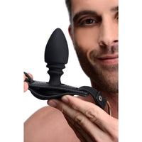 Black anal plug example photo.