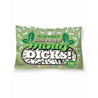 Suck a bag of dicks minty flavored edible breath mints 100pcs in packaging.