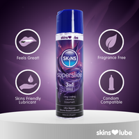 3 in 1 silicone lubricant information photo.