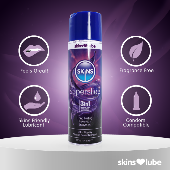 3 in 1 silicone lubricant information photo.