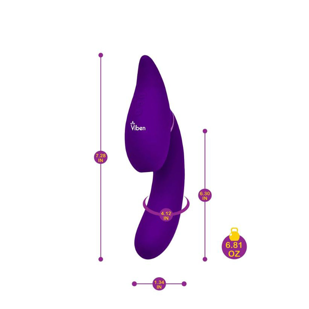 Purple symphony triple motor measurement photo.