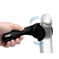 Black solo stroker male masturbator motion example photo.