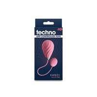 Pink Kandi bullet vibrator app controlled inside packaging.