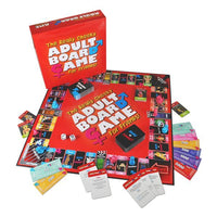 The really cheeky adult board game example photo beside packaging.