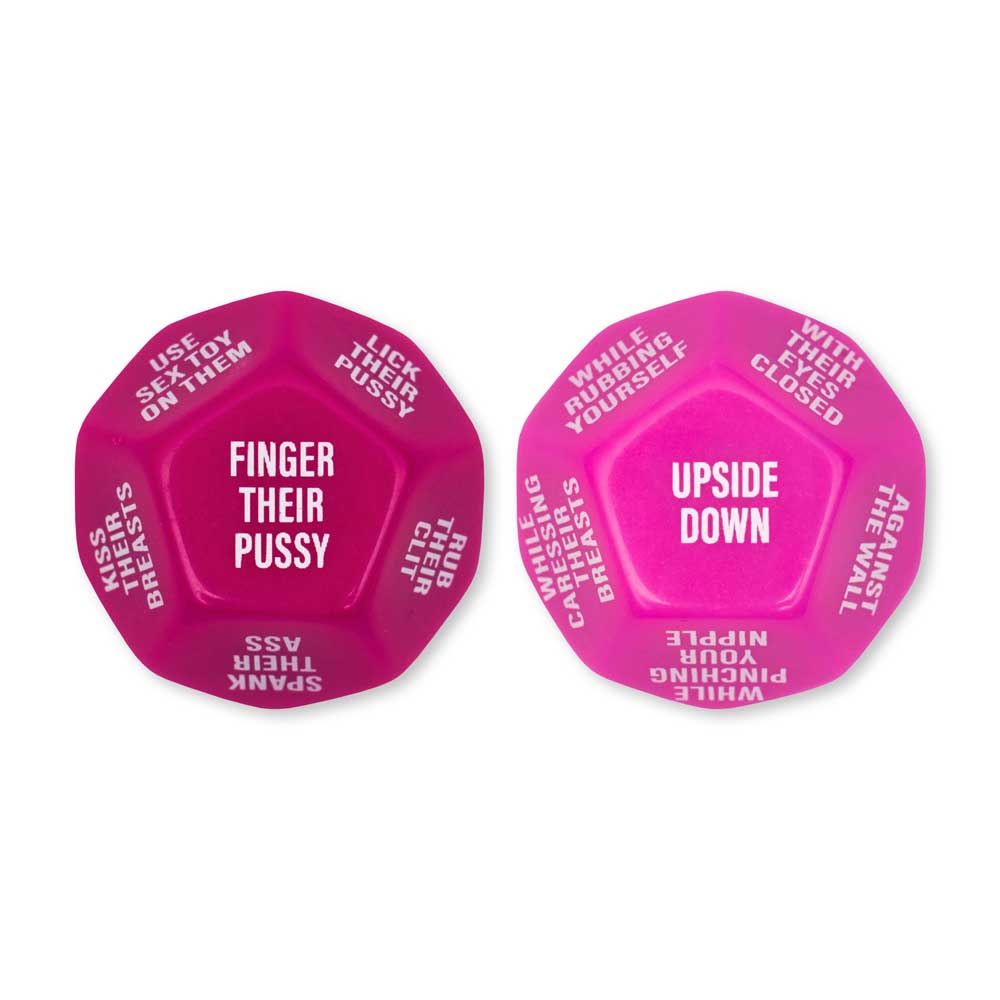 Gay A.F Sex Dice For Lesbians by Wood Rocket