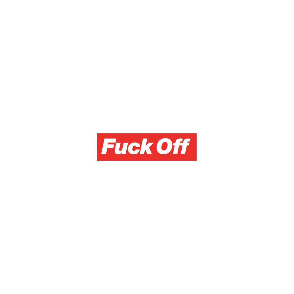 Enamel Pin Fuck Off by Wood Rocket