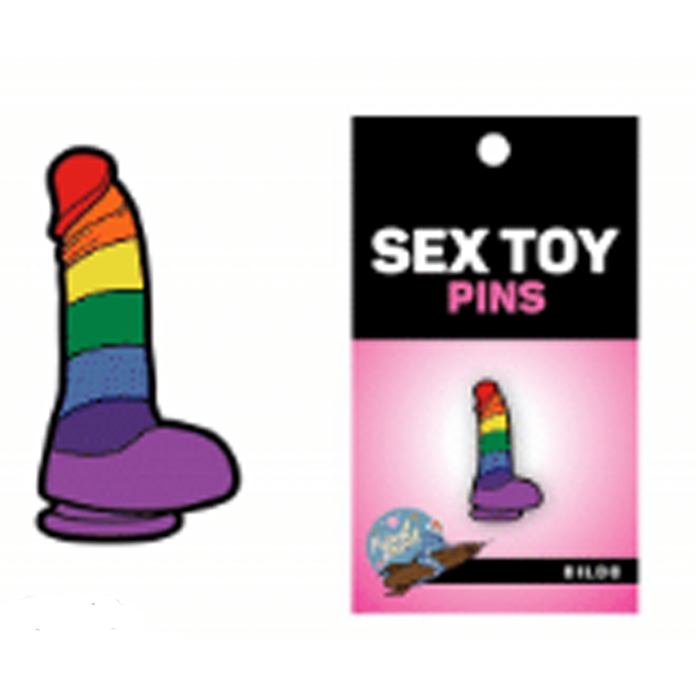 Dildo Enamel Pin by Wood Rocket