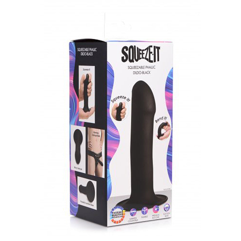 Squeezable Phallic Dildo by XR
