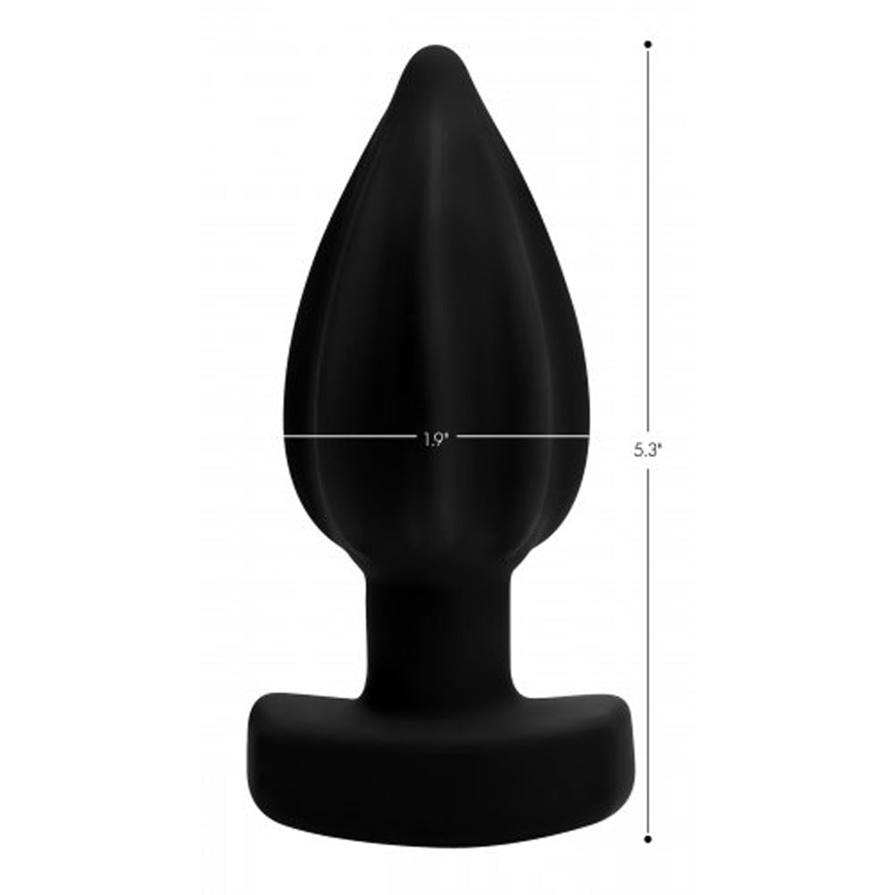 The Assterisk 10X Ribbed Vibrating Plug*