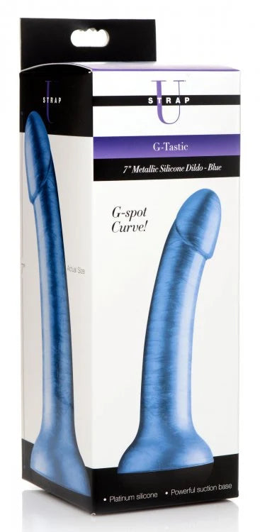 G-Tastic 7" Metallic Silicone Dildo