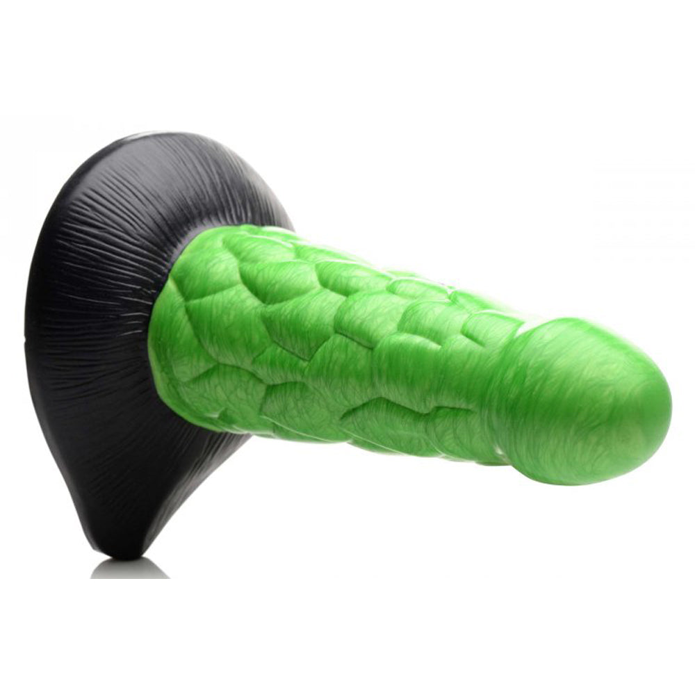 Radioactive Reptile Thick Scaly Dildo *