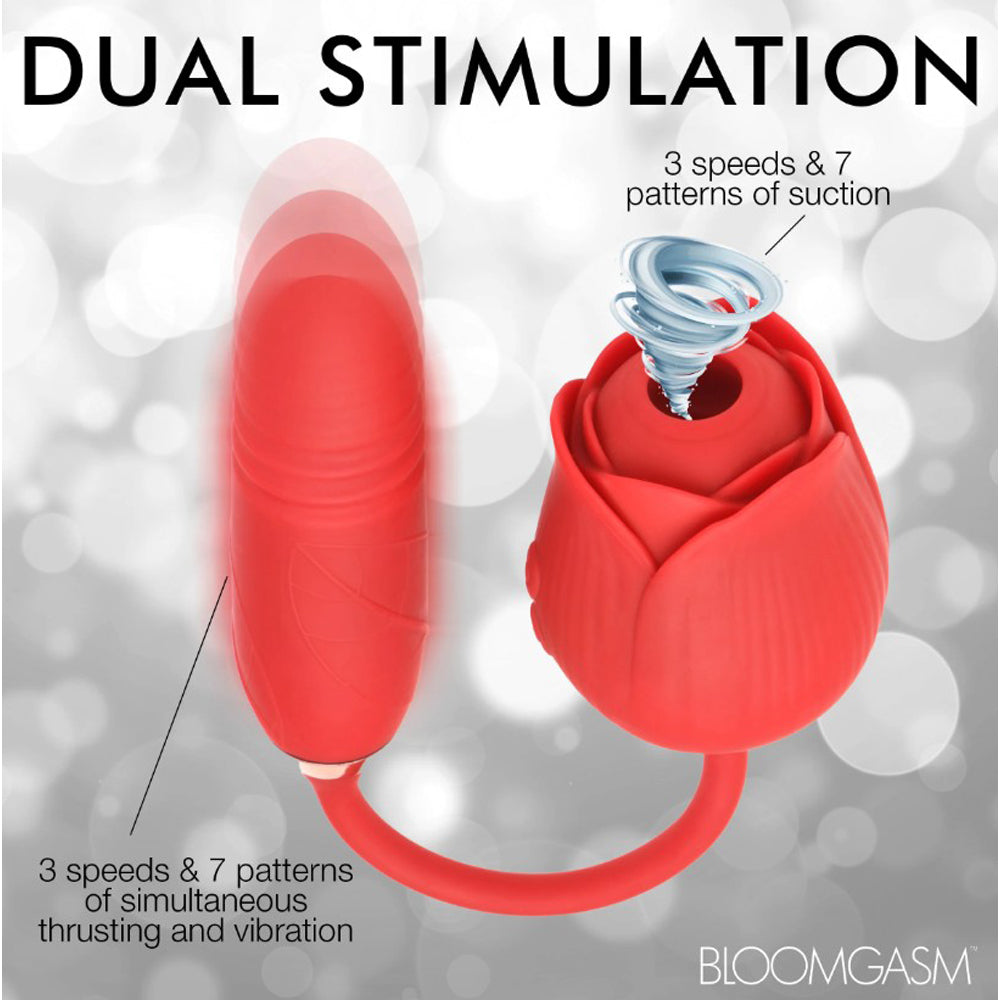 Romping Rose 10X Suction Rose & Thrustin