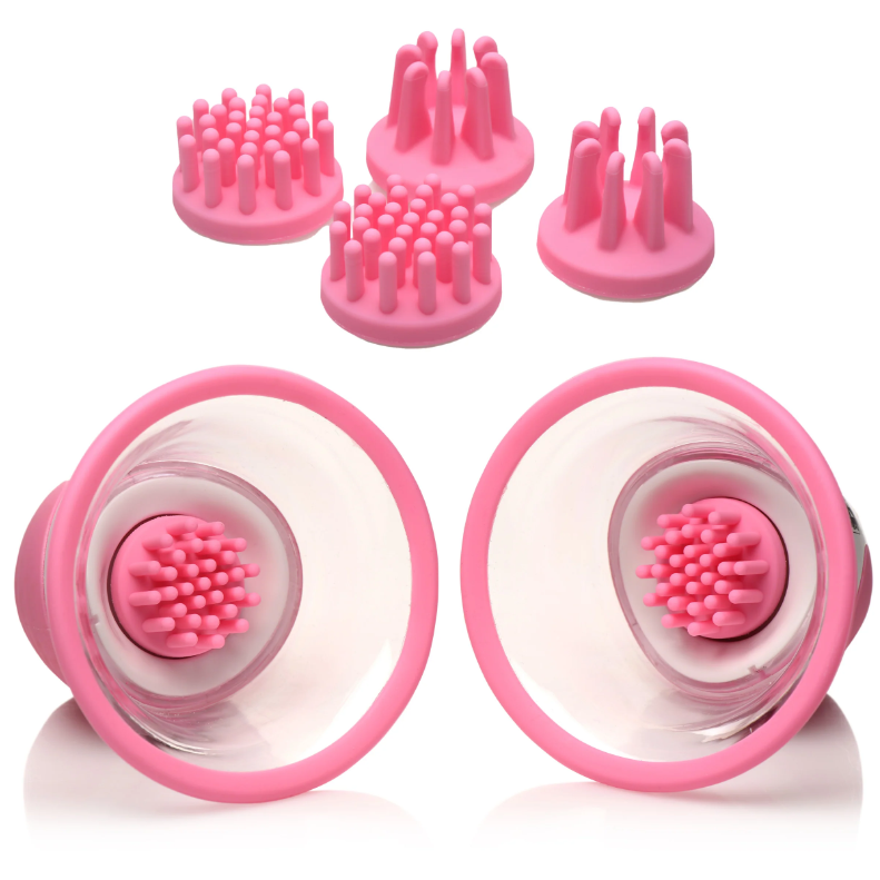 Rotating Silicone Nipple Suckers plus