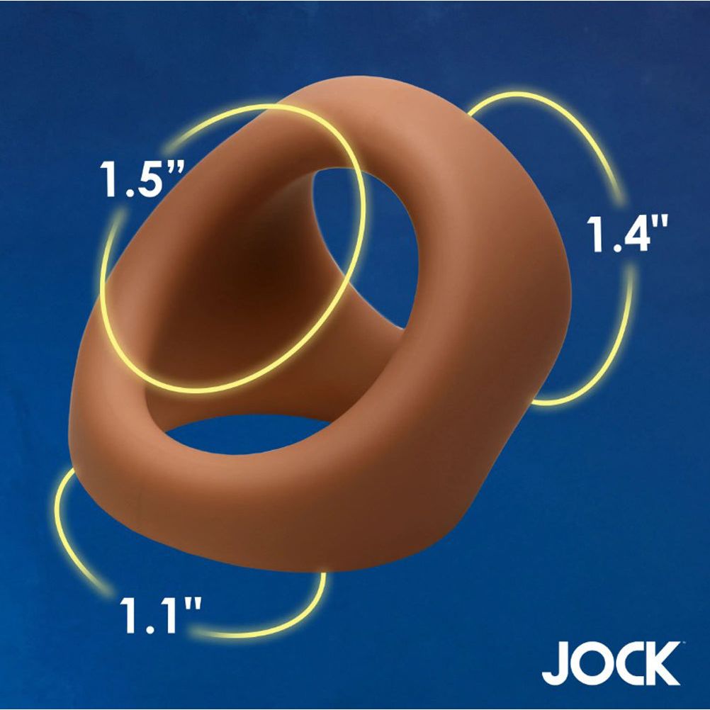 Jock Silicone Cock & Ball Ring by XR