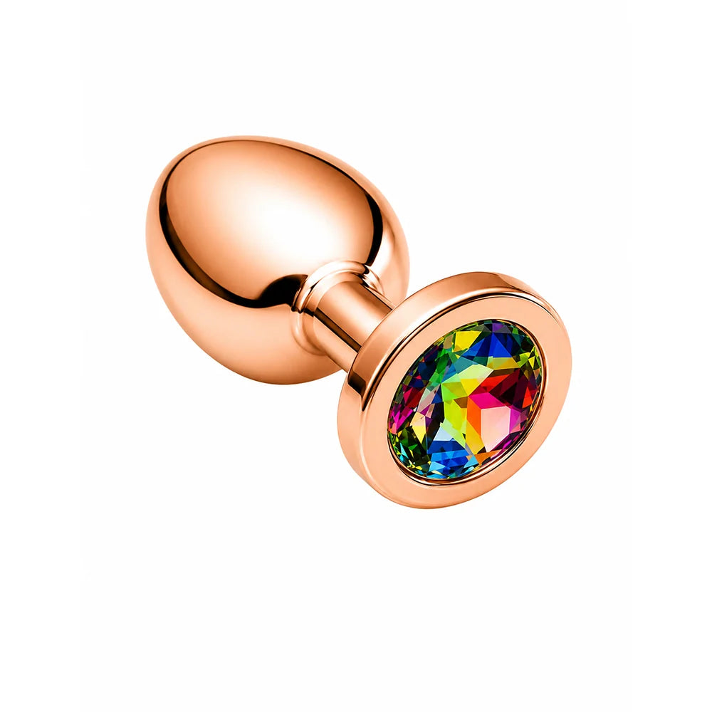 Metal Rainbow CRZ Anal Plug XS by Pink Elephant