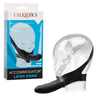 Calexotics Accommodator Latex Dong with packaging on a white background