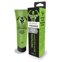 green tube of erection enhancing cream for men beside box