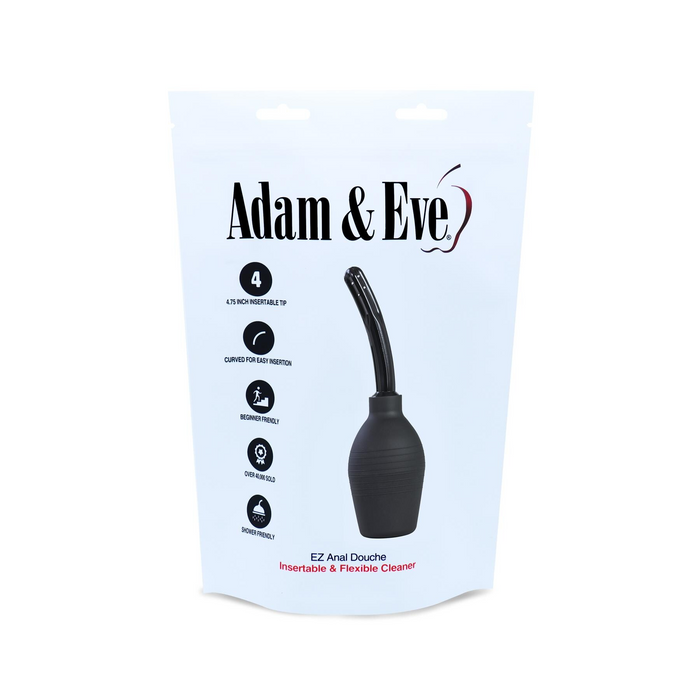 Package of Adam & Eve EZ Anal Douche on a white background