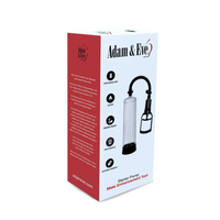 Box of Adam & Eve Starter Pump Male Enhancement Tool on a white background